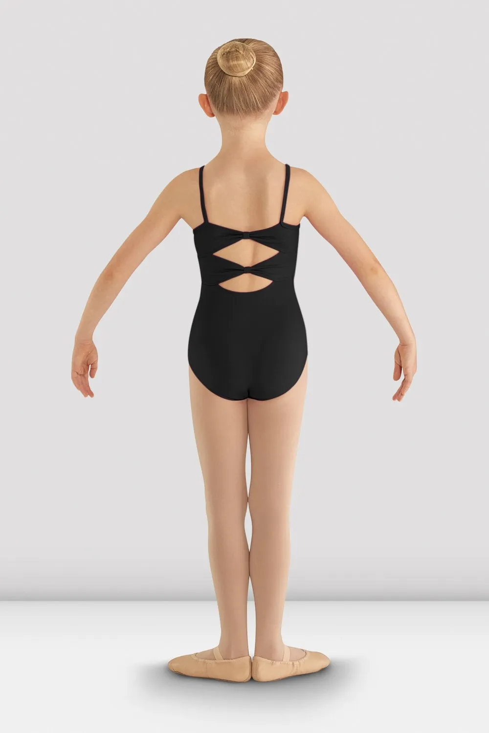Girls Vehement Bow Back Leotard season venue