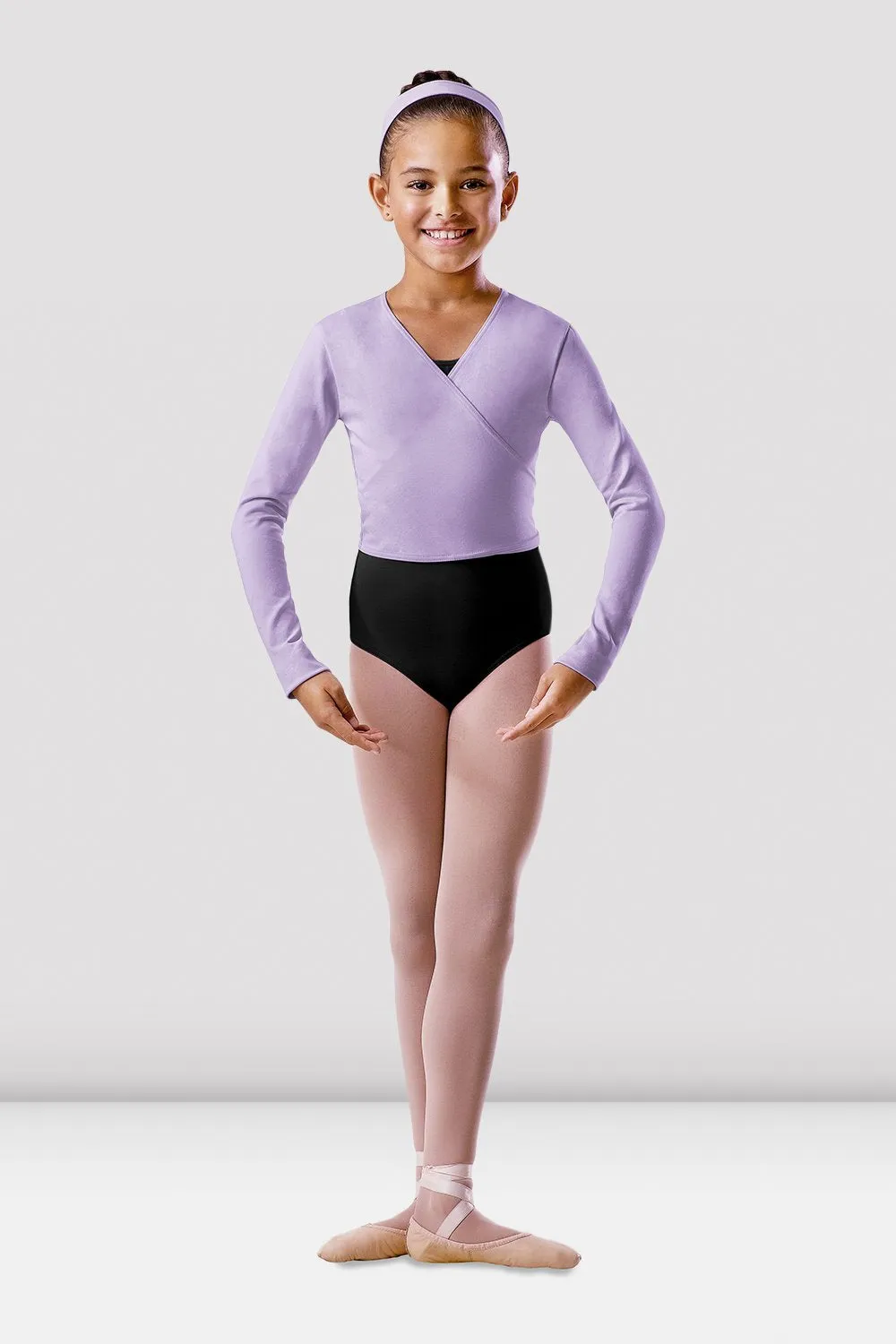 Girls Wrap Top SweatWicking Properties