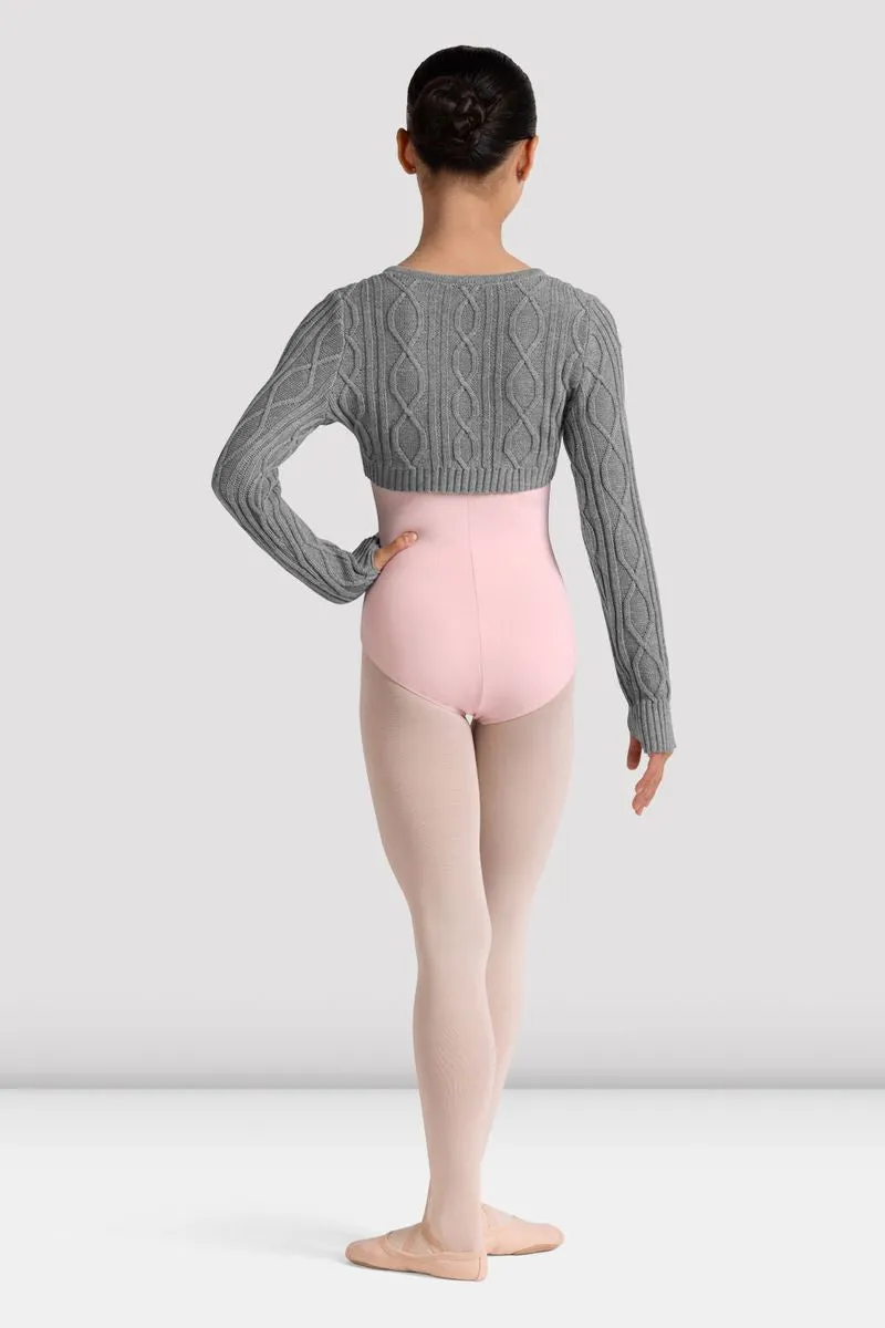 Girls Yalda Long Sleeve Wrap Top Muscle Support Technology