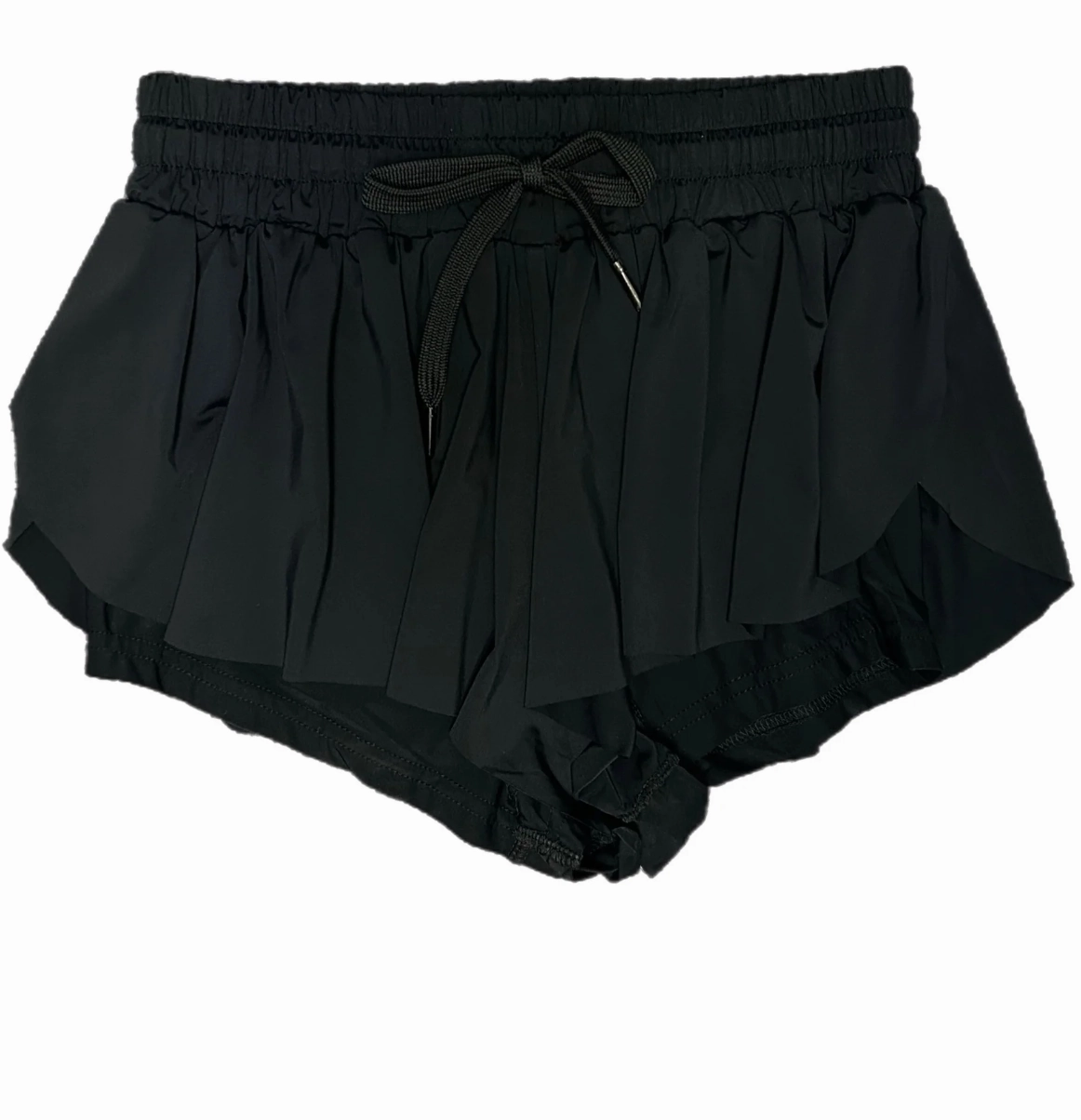 Girls Butterfly Shorts - Black Stylish Bottom