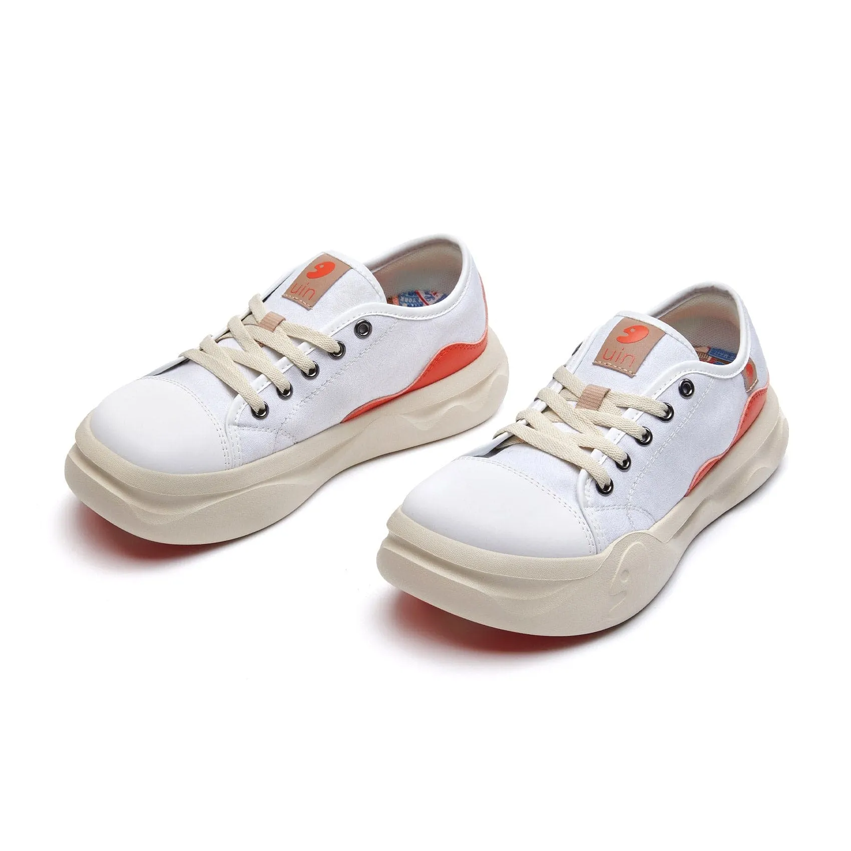 Bright White Segovia I Women Balanced Drop Height