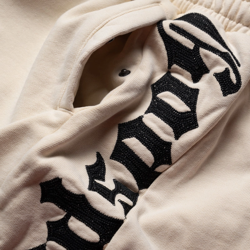 Godspeed New York Courtside Shorts - Bone Vision Fit ElasticCuffDesign