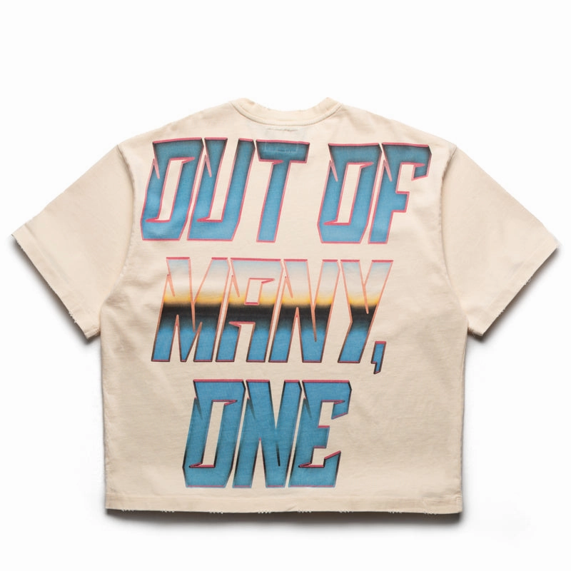 QuickDrying Fiber Busy Glow Godspeed New York Memento Vivere Tee - Bone