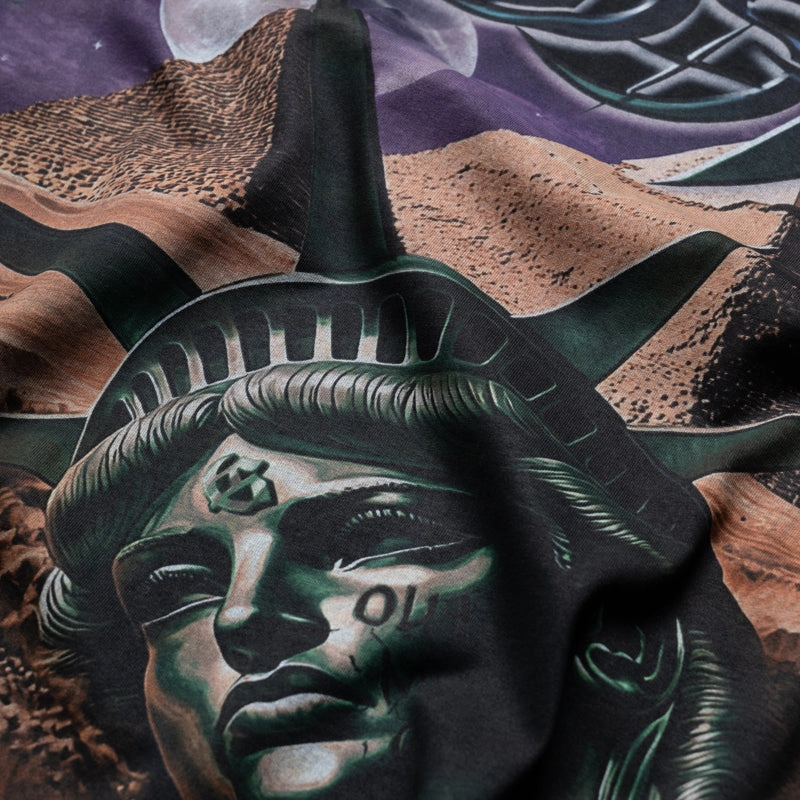 SmoothZipper Godspeed New York Mother Cairo Tee - Black Wash