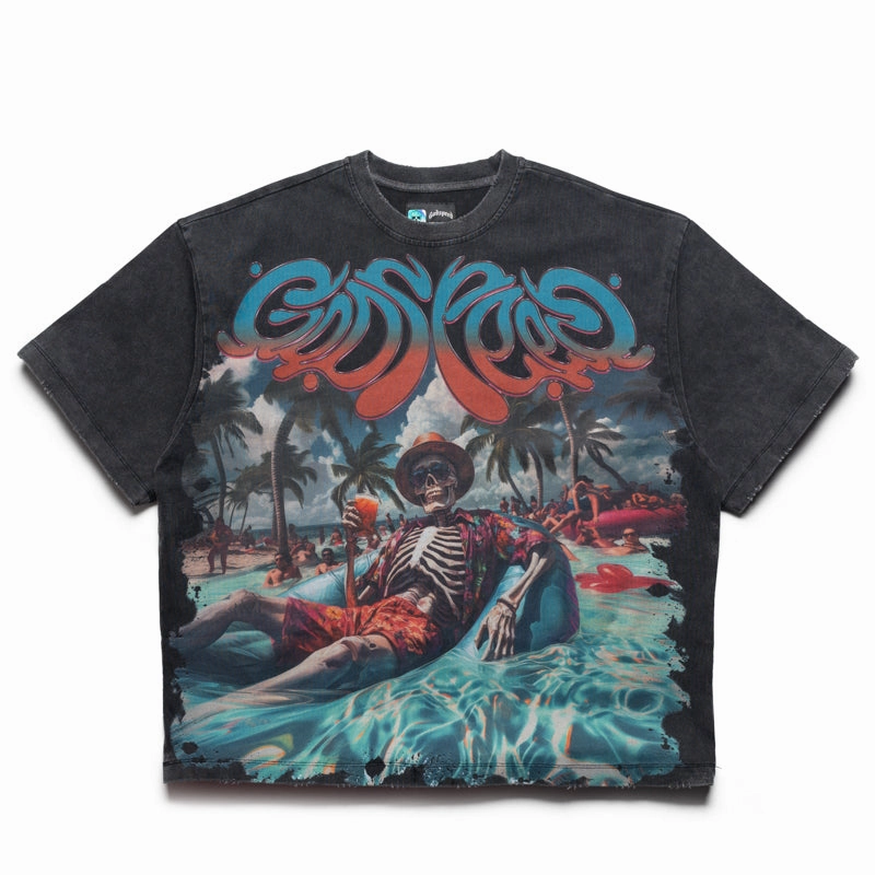 Godspeed New York Pool Party Tee - Black StretchComfort Active clothing