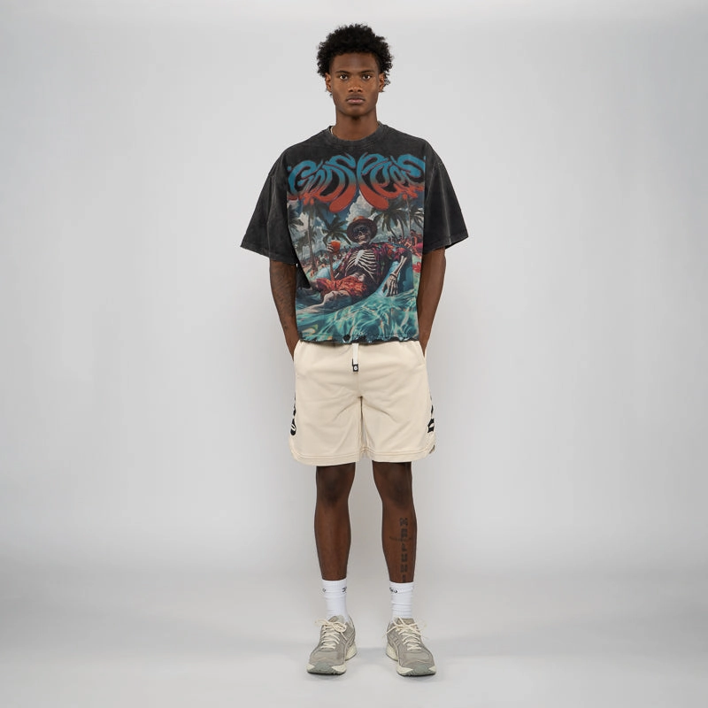 Graceful Design Godspeed New York Pool Party Tee - Black