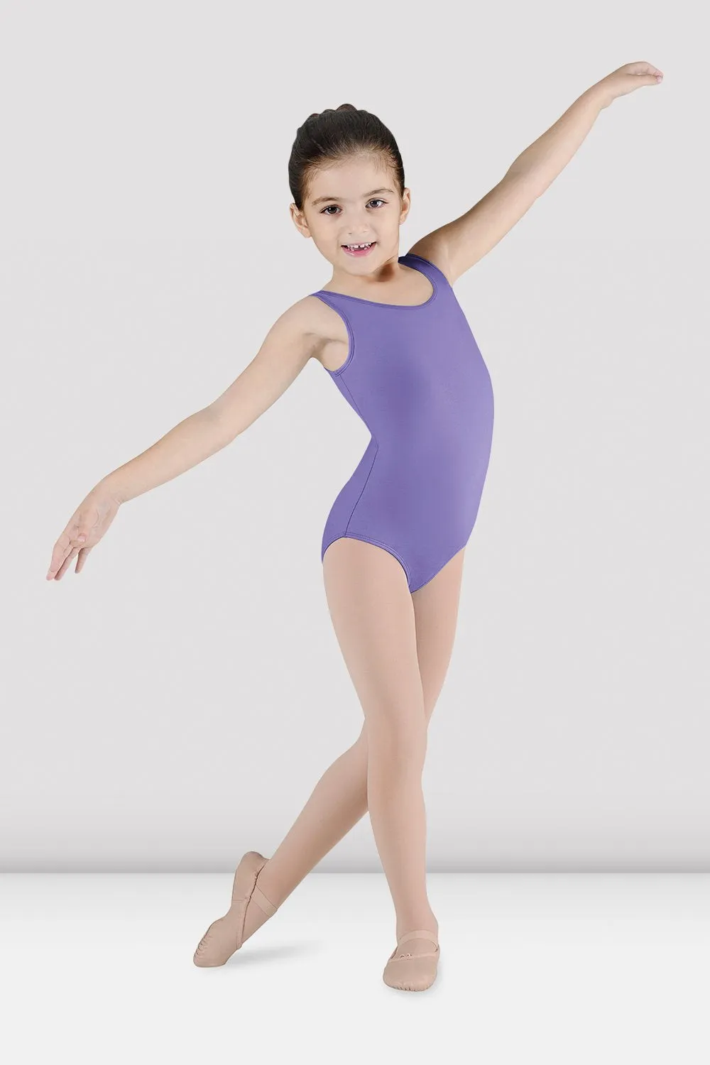 Girls Dynamic Tank Leotard billiards MoistureLock Dry Surface