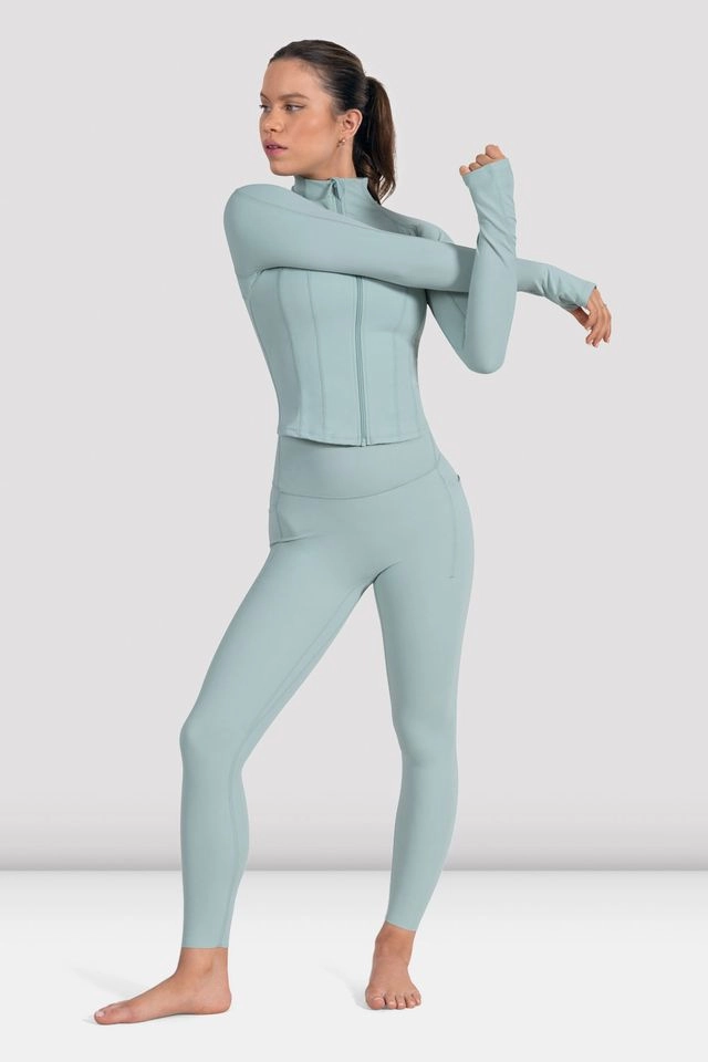 Ladies Apex Replay High Waist Legging photoshoot bleach