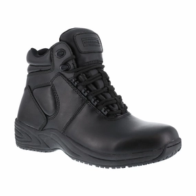 Grabbers 6" Women's Sport Work Boot Soft Toe Affixed G124 In Black Comfort Liner Footwear Impact-resistant Sole