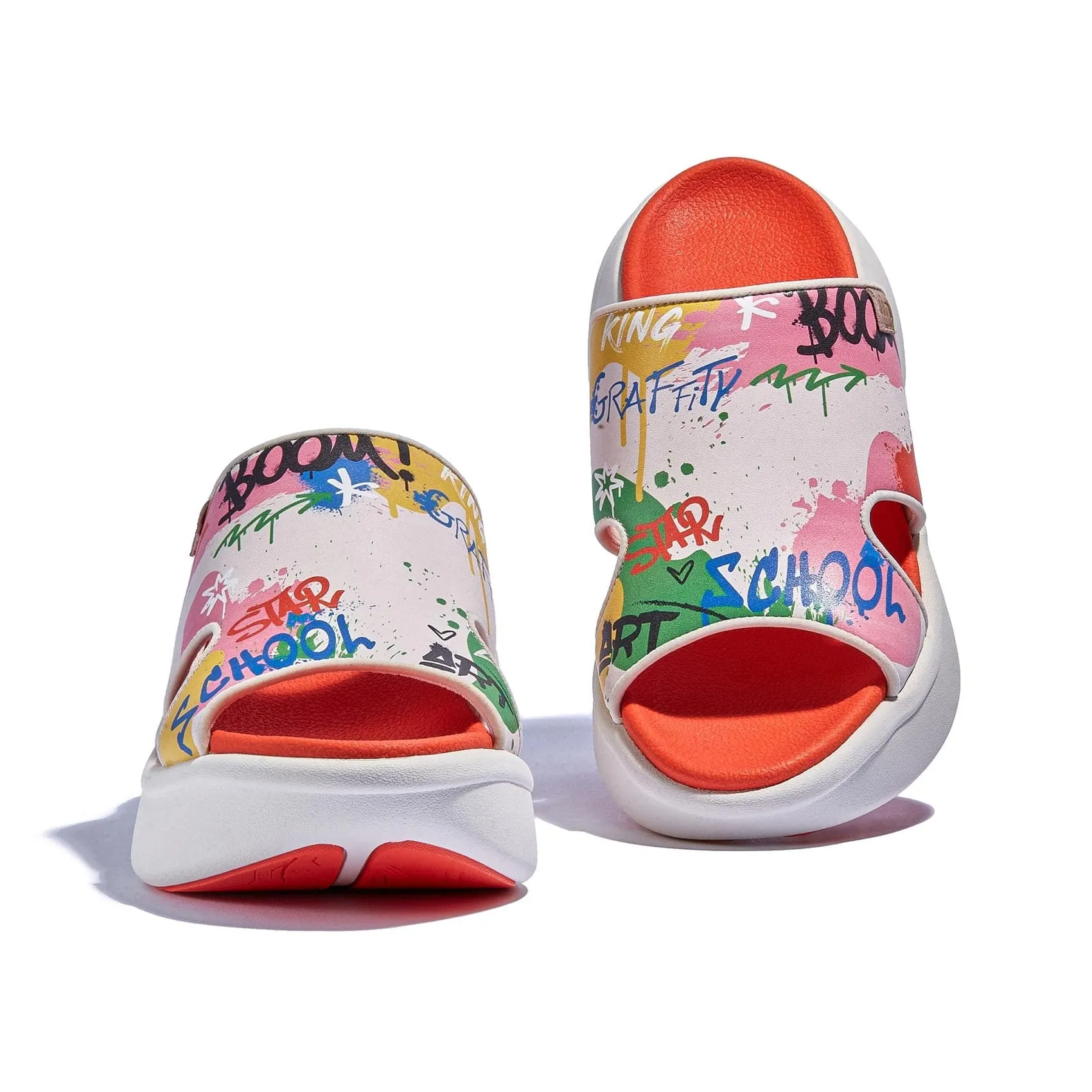 Casual Style Foot Freedom Graffiti Youth Sitges III Women