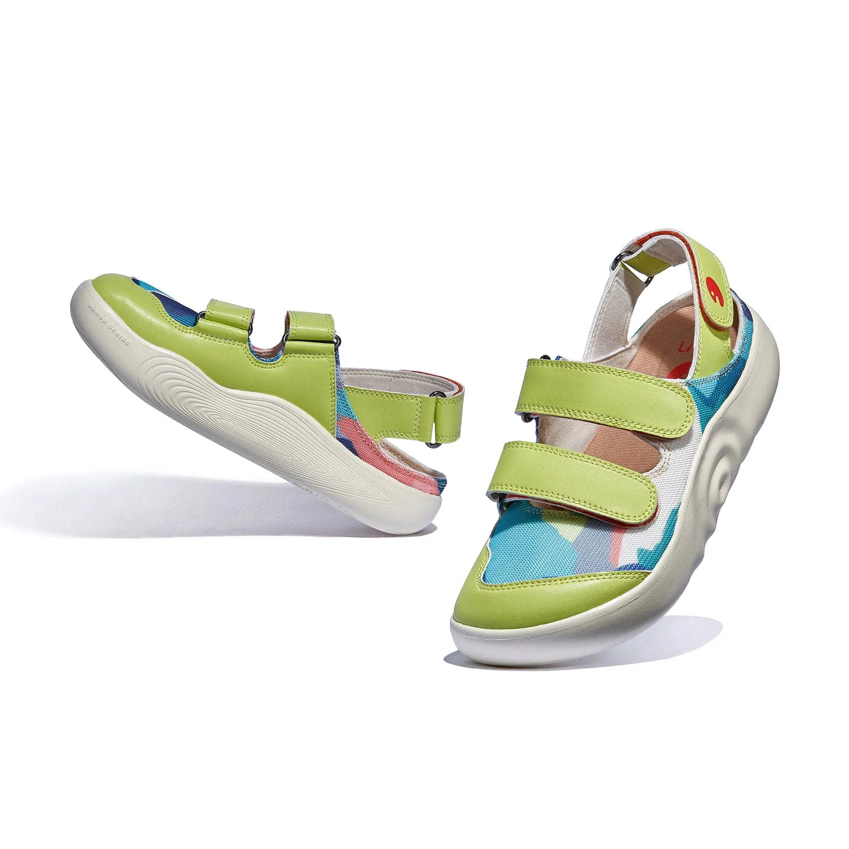 Ventilated Airflow Channels Green Wonderland Mahon III Women
