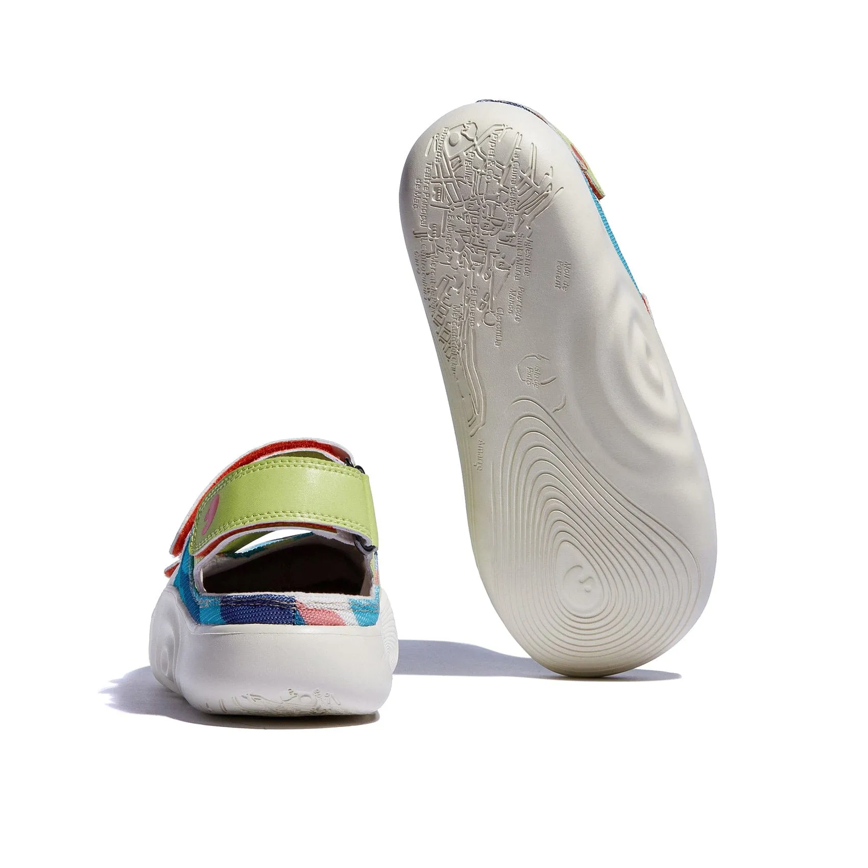 Stylish Go Slip On Design Green Wonderland Mahon III Women