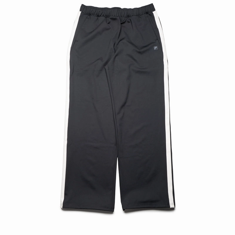 Women's FILA Break Point Impact Pant - Black/Gardenia Stream Fit StaticResistantTextile