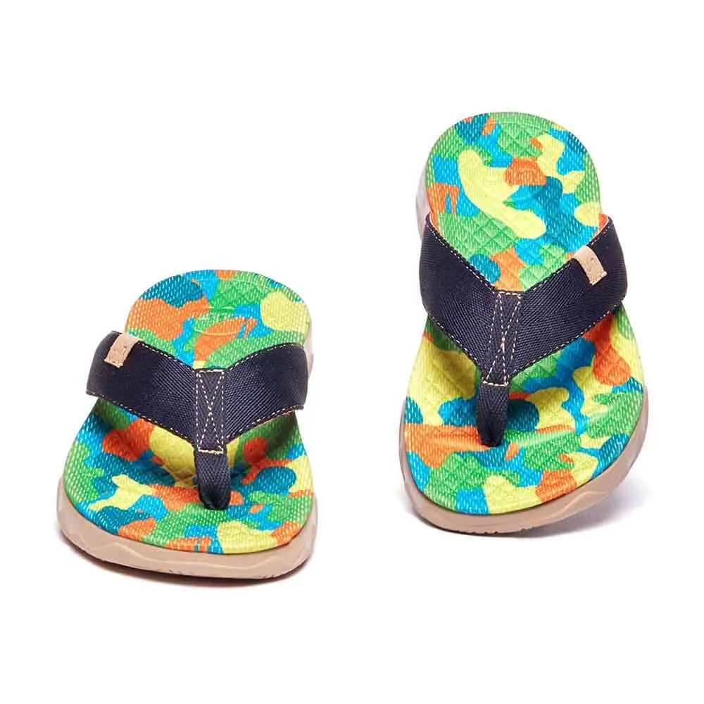 Standout Look Greenery Women Majorca Flip Flops