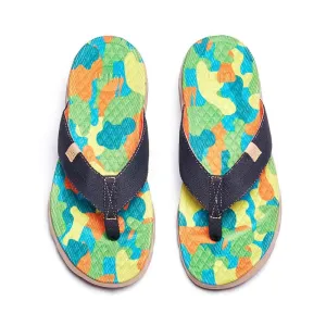 High-Quality Outdoor Shoes Greenery Women Majorca Flip Flops