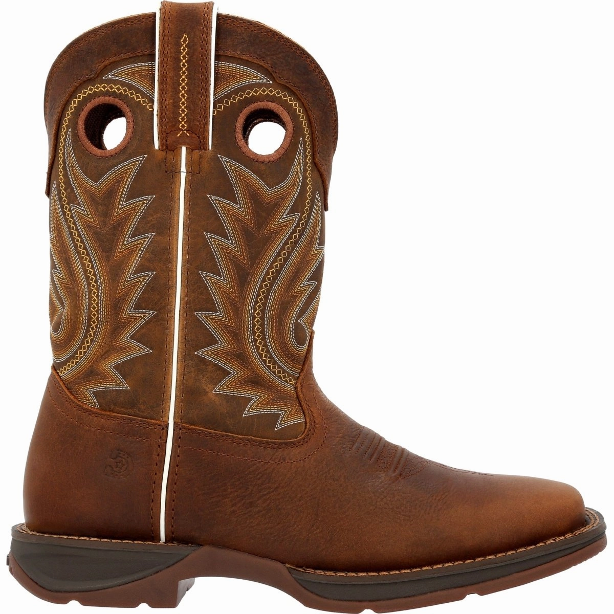 Durango Rebel Men's Western Boots Ddb0377 In Saddle Brown Shock Guard Shoes