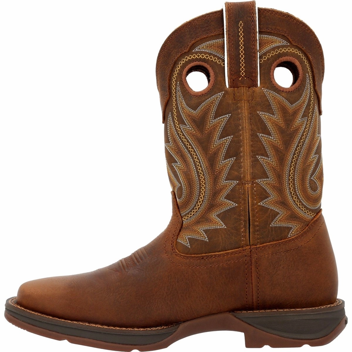Stability Focus Durango Rebel Men's Western Boots Ddb0377 In Saddle Brown