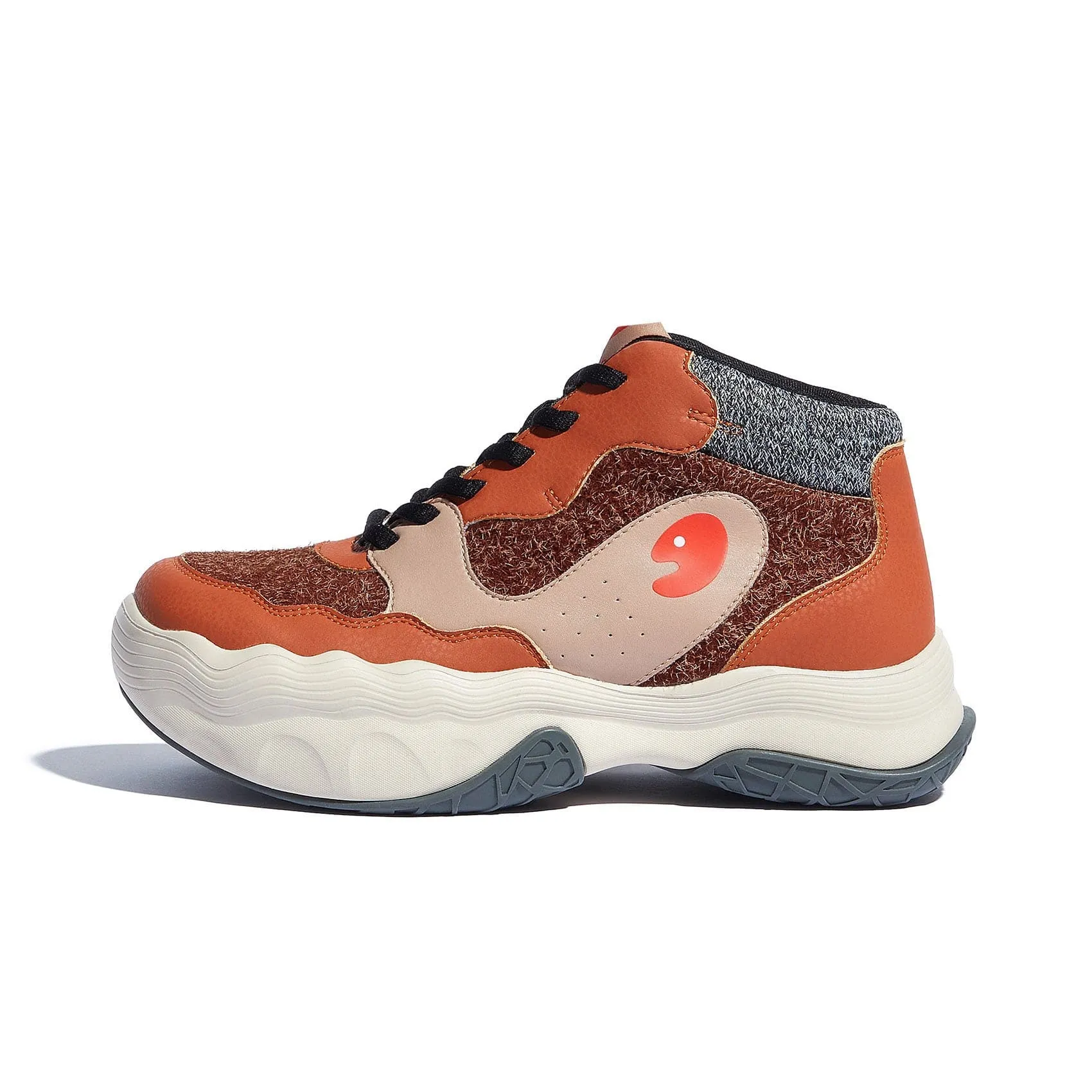 Reddish Brown Catalonia IV Women Thermal regulation Flat Form