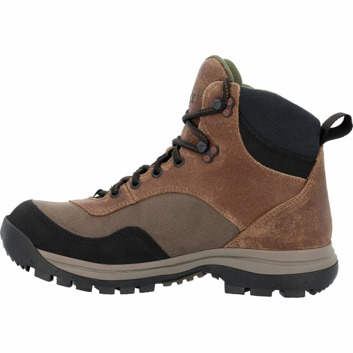 Mud Resistant Night Travel Rocky Lynx Men's Outdoor Soft Toe Boots Rks0629 In Brown