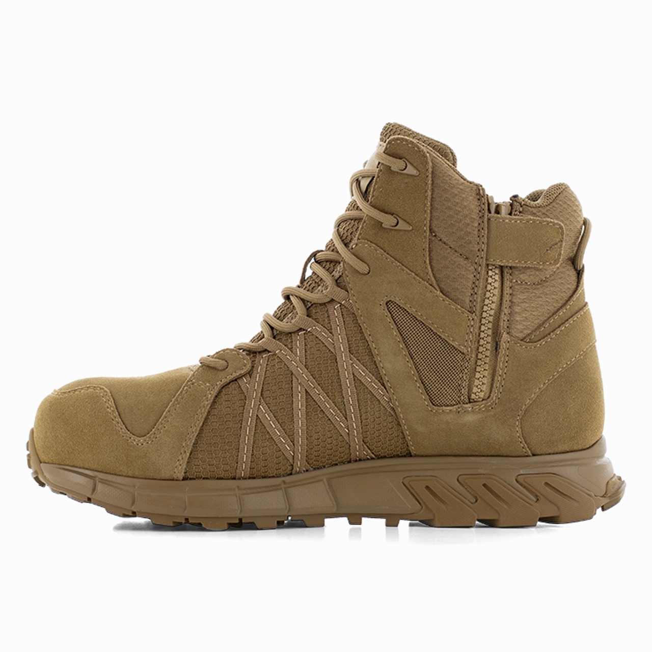 Reebok Work RB3451 Trailgrip Tactical Men's in Coyote customizable trail shoes