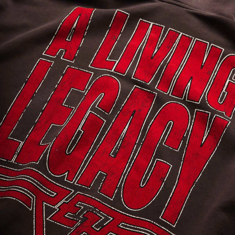 Represent Reversible Living Legacy Tour Hoodie - Nero Stretchable Waistband MultiPocket Design