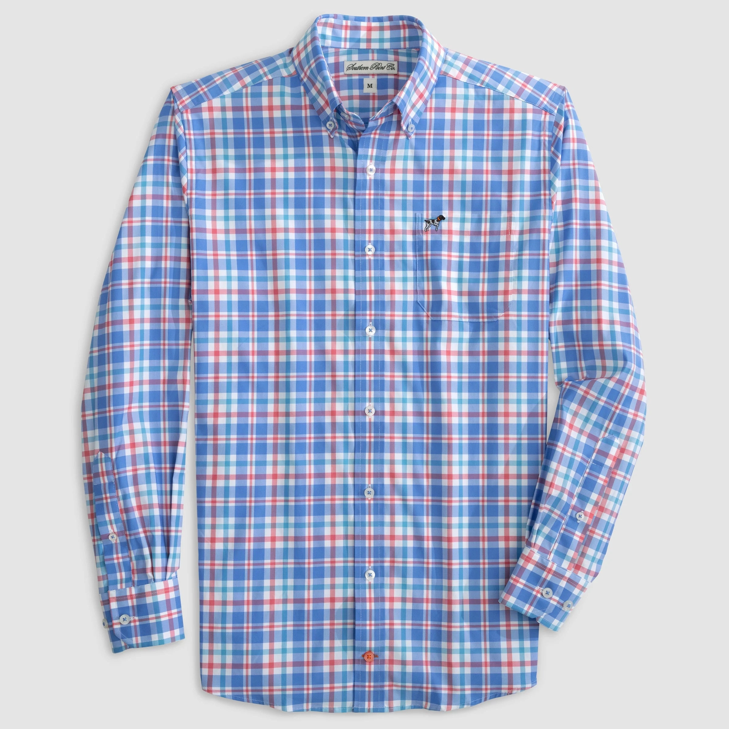 Unique Cut Weatherproof Outerwear Hadley Performance Button Down - Breaker Plaid