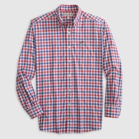 NoSlipTrims Hadley Performance Button Down - Liberty Check