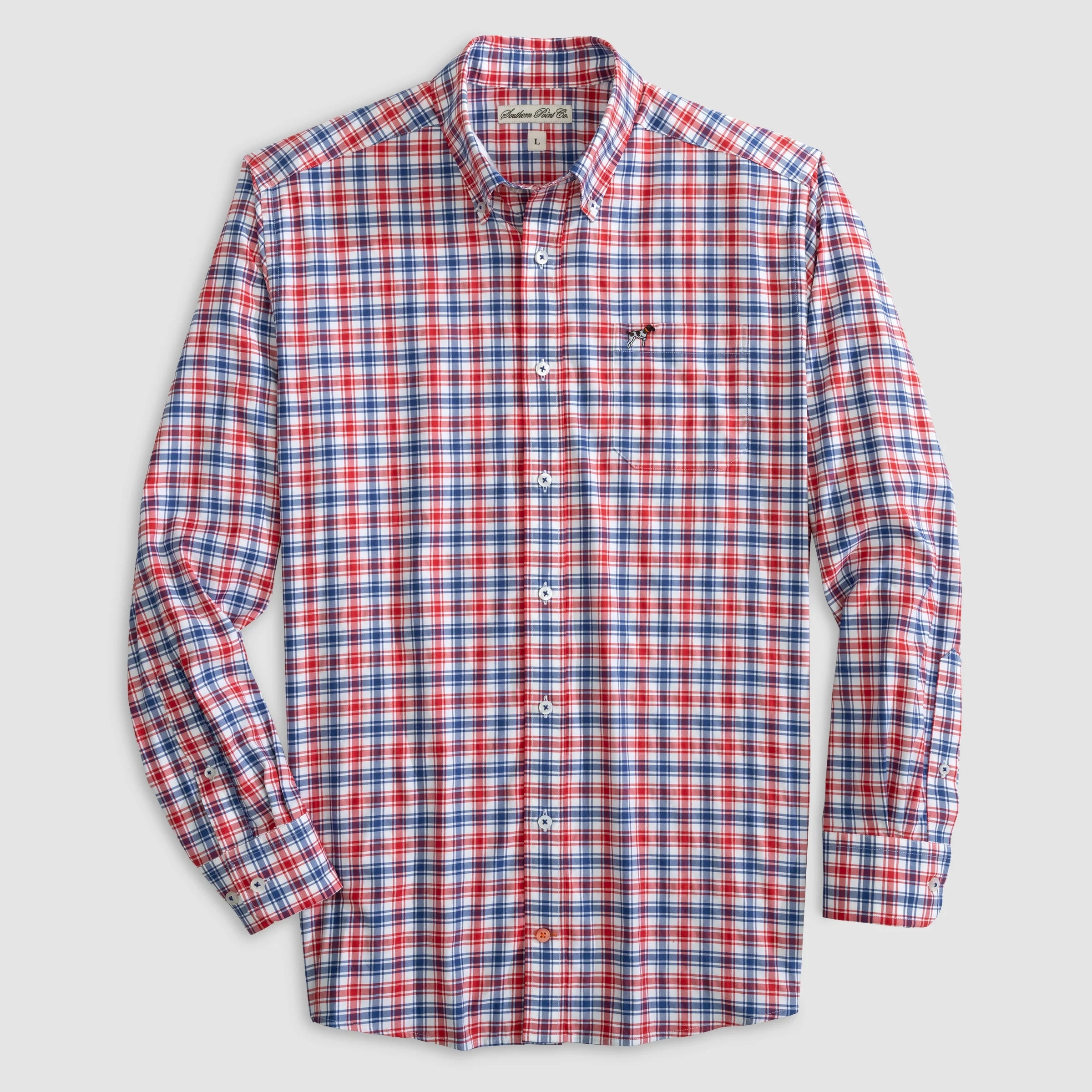Street Edge Star Mood Hadley Performance Button Down - Liberty Check