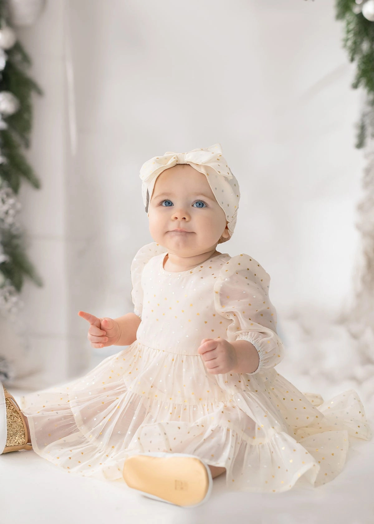 Heart of Gold Dress, Long Sleeves Baby Travel Vibe Easy Layer