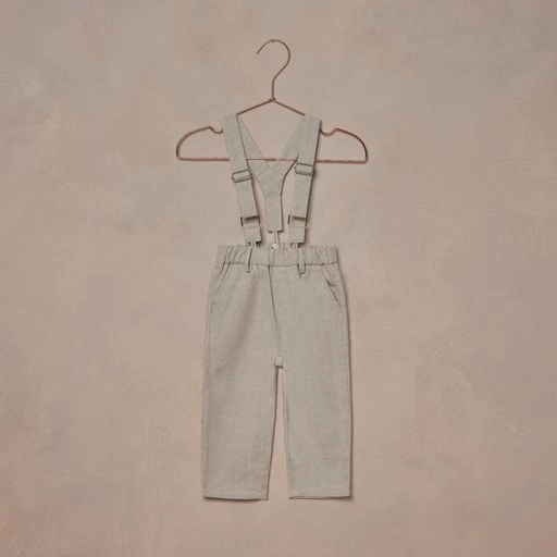 Mesh Glow Suspender Pant | Fog