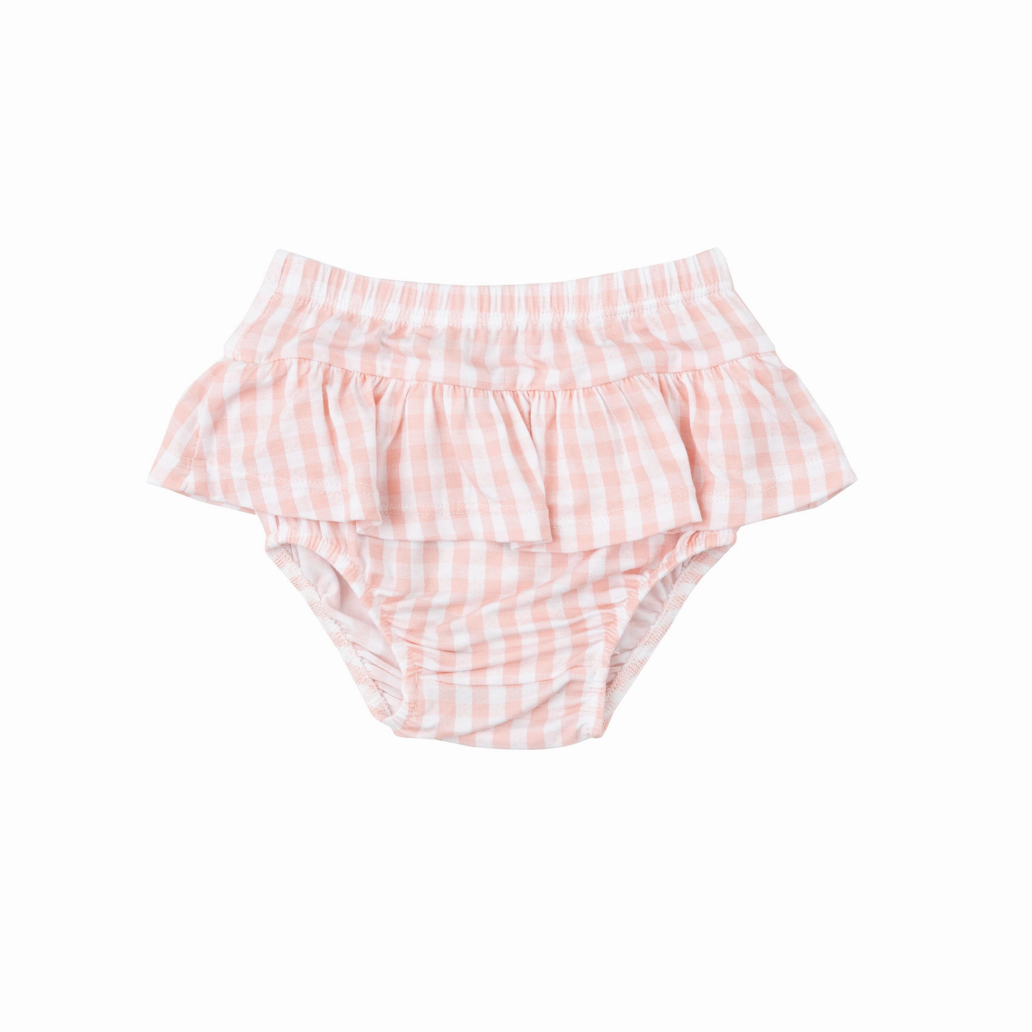 Hidden pockets Mini Gingham Pink Bloomer Skirt