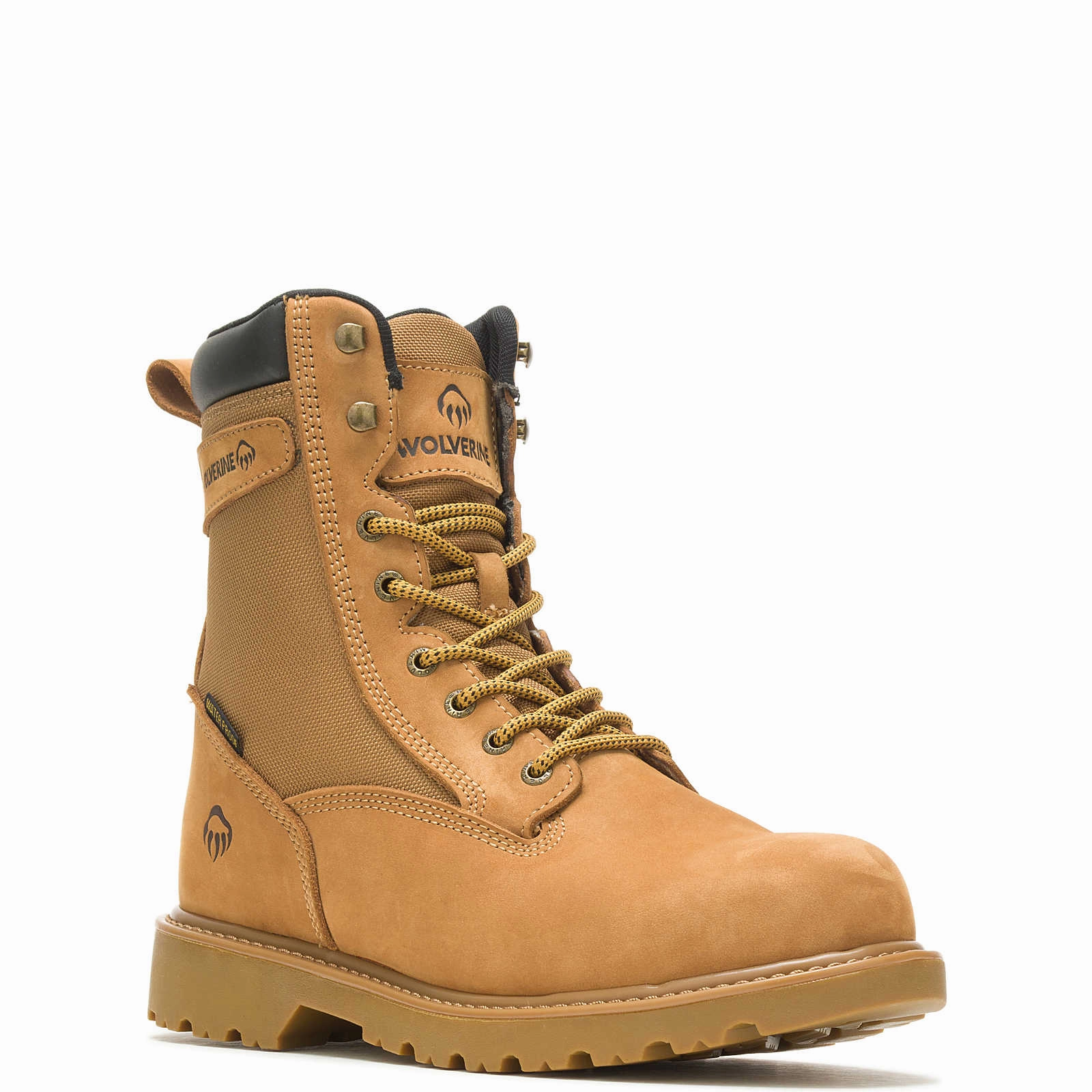 Wolverine Men's Floorhand Insulated 8" Soft Toe Work Boot (W220013) In Wheat Comfortable Grip Stylish Appeal