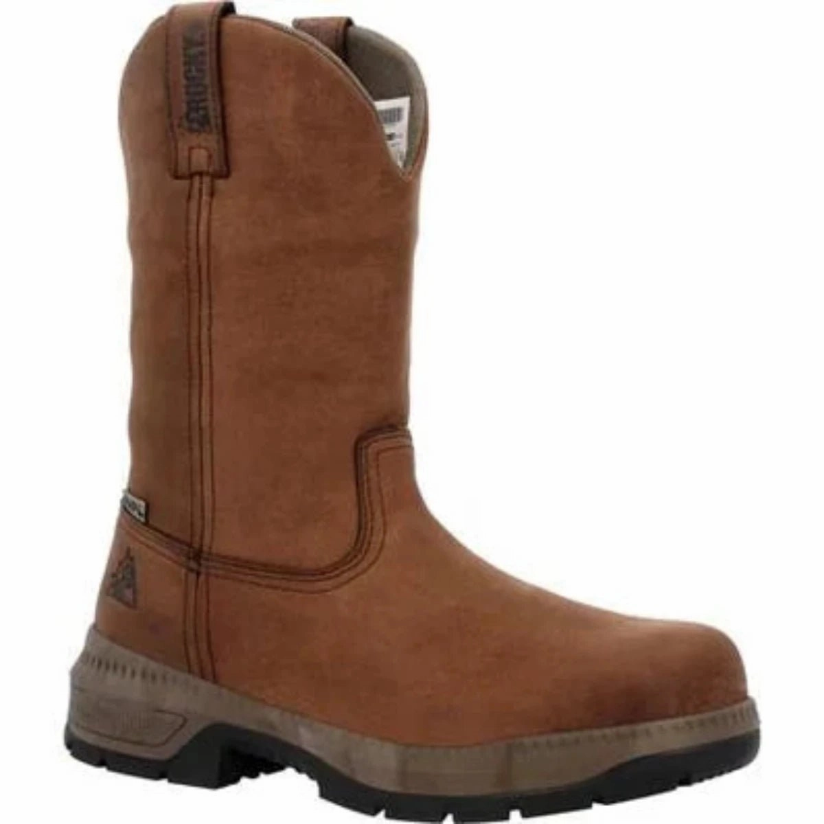 Rocky Worksmart Men's 11?? Waterproof Composite Toe Work  Boots Rkk0460 In Brown Durable Fit Timeless Design