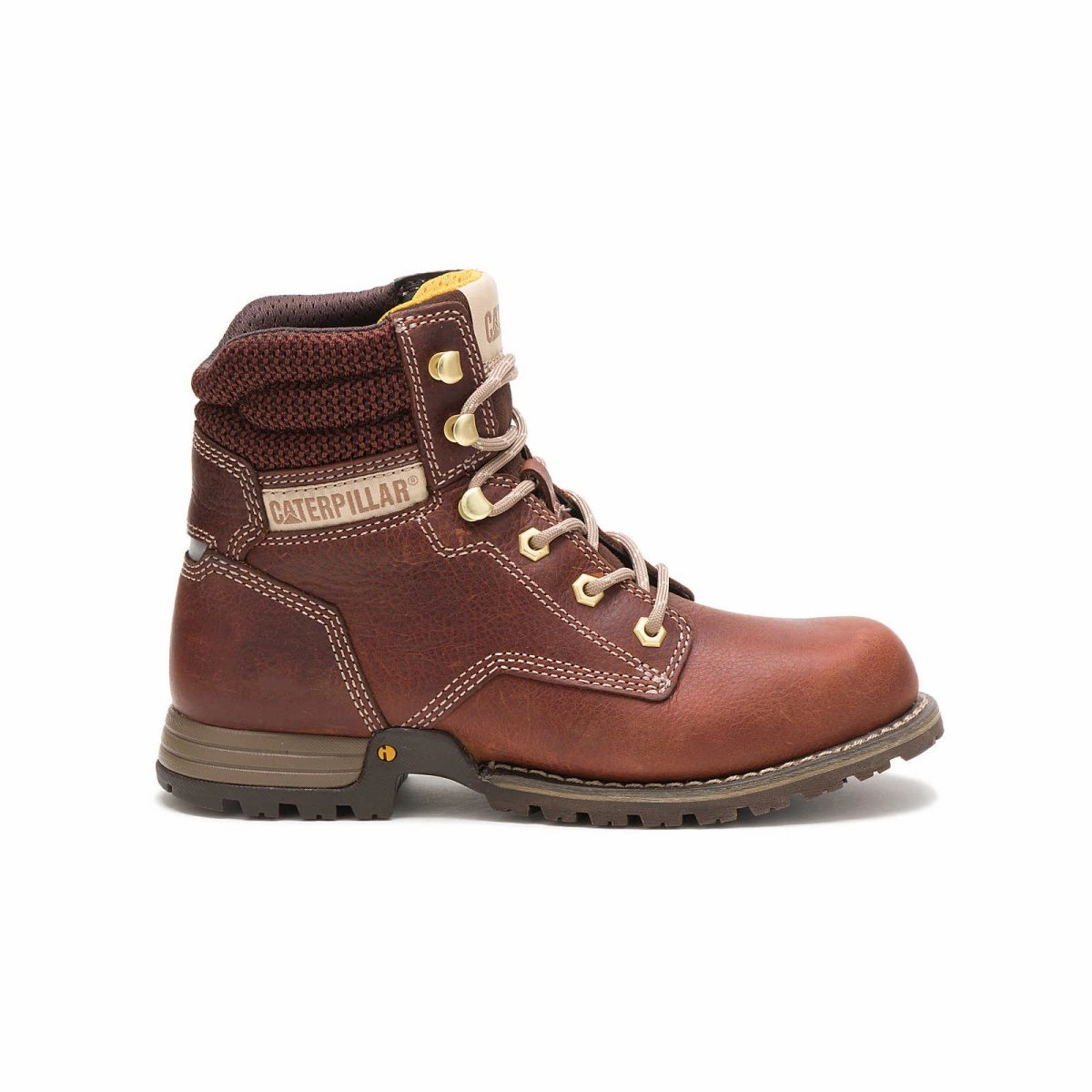 Caterpillar Paisley 6" Women's Work Boot (p51001) In Tawny High Resilience Gear Comfortable Walk