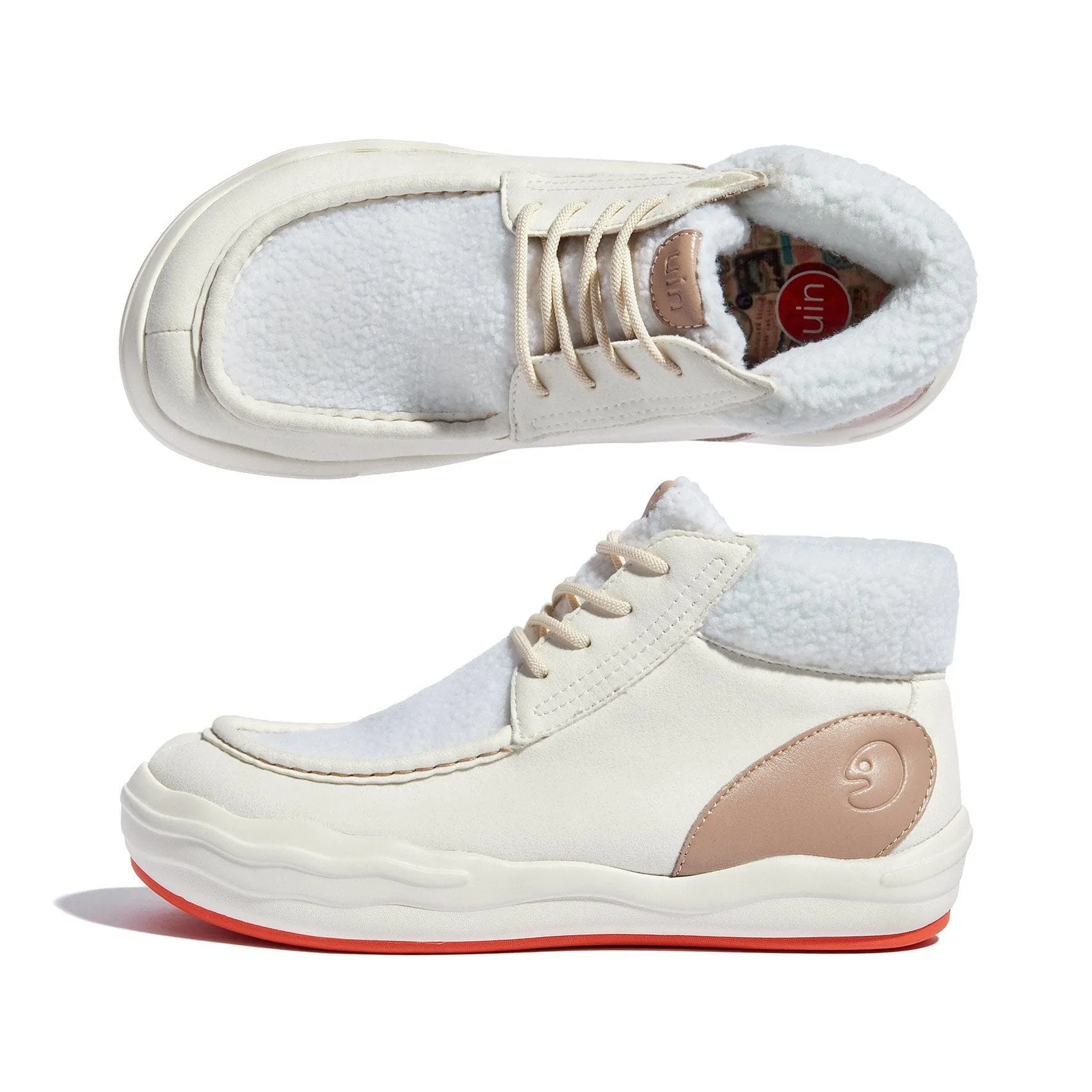 Sustainable Material Blend Bold Design Heron White Andalusia VI Women