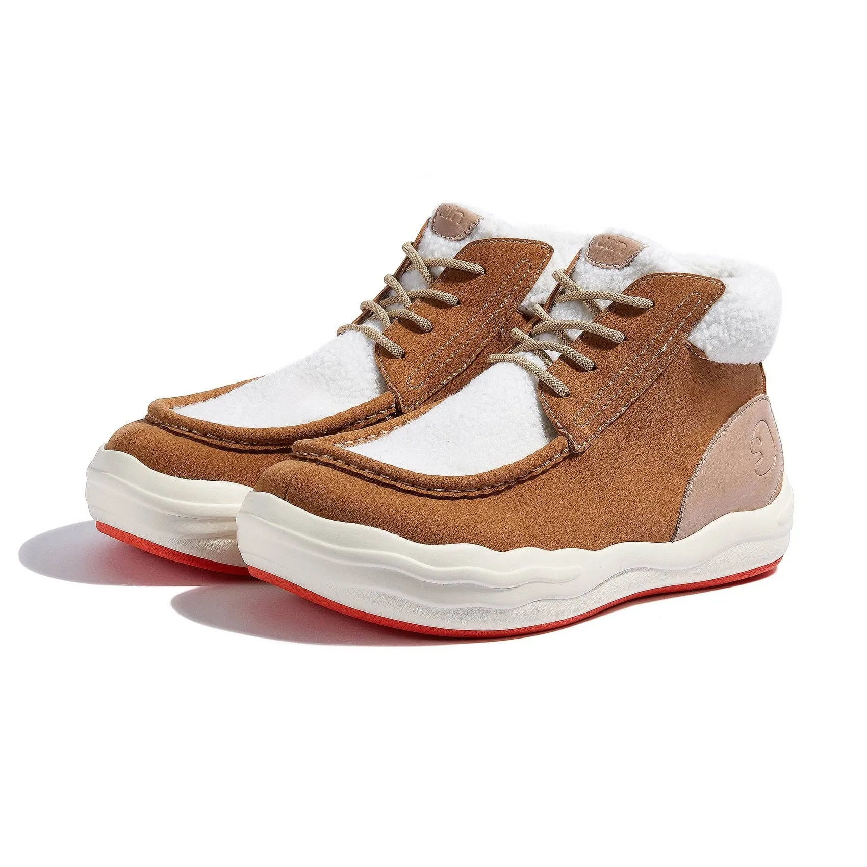 Caramel Brown Andalusia VI Women Heavy Weather Contoured Footbed Shape