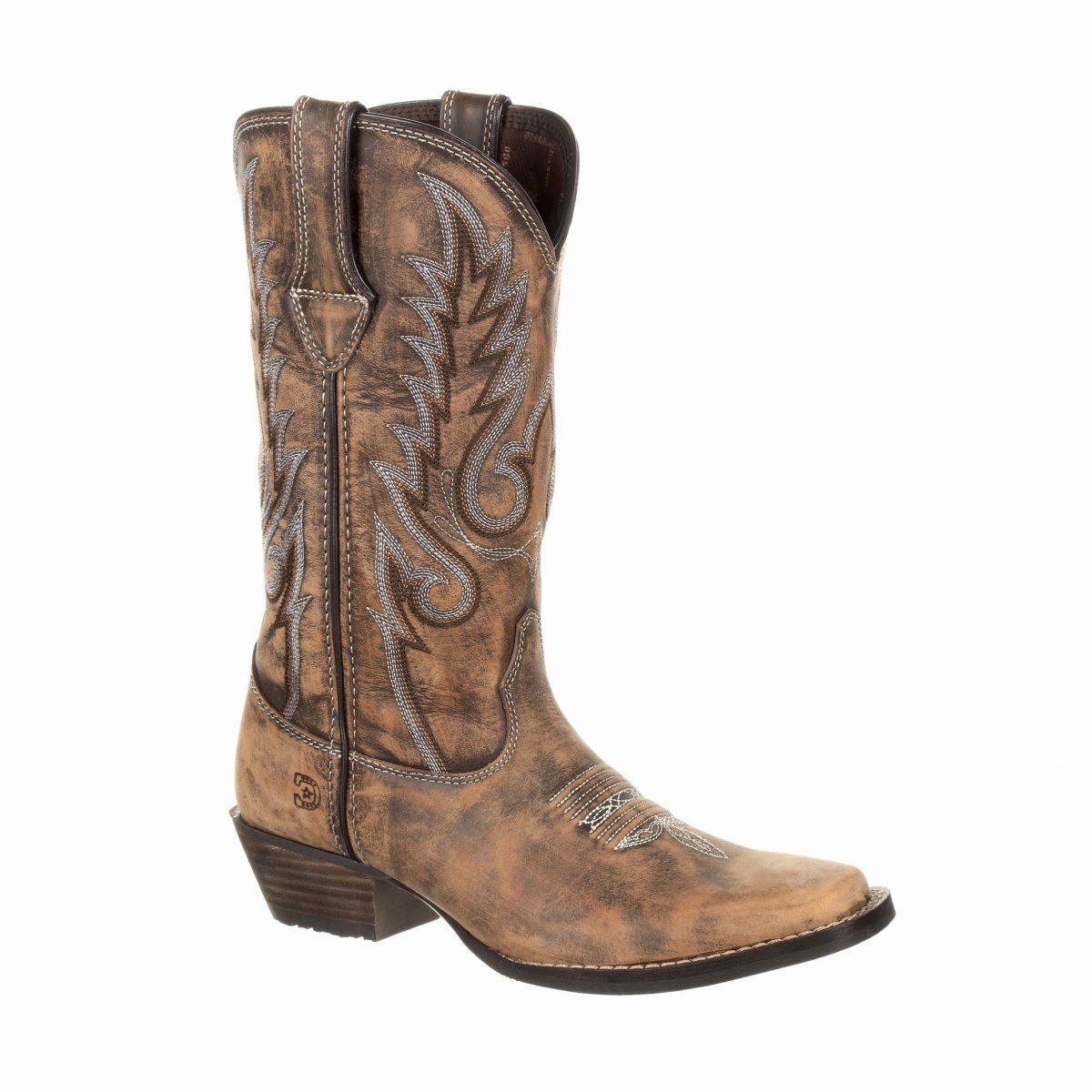 Subtle Finish Anti Static Lining Durango Dream Catcher Women's Boots Drd0327 In Distressed Brown And Tan
