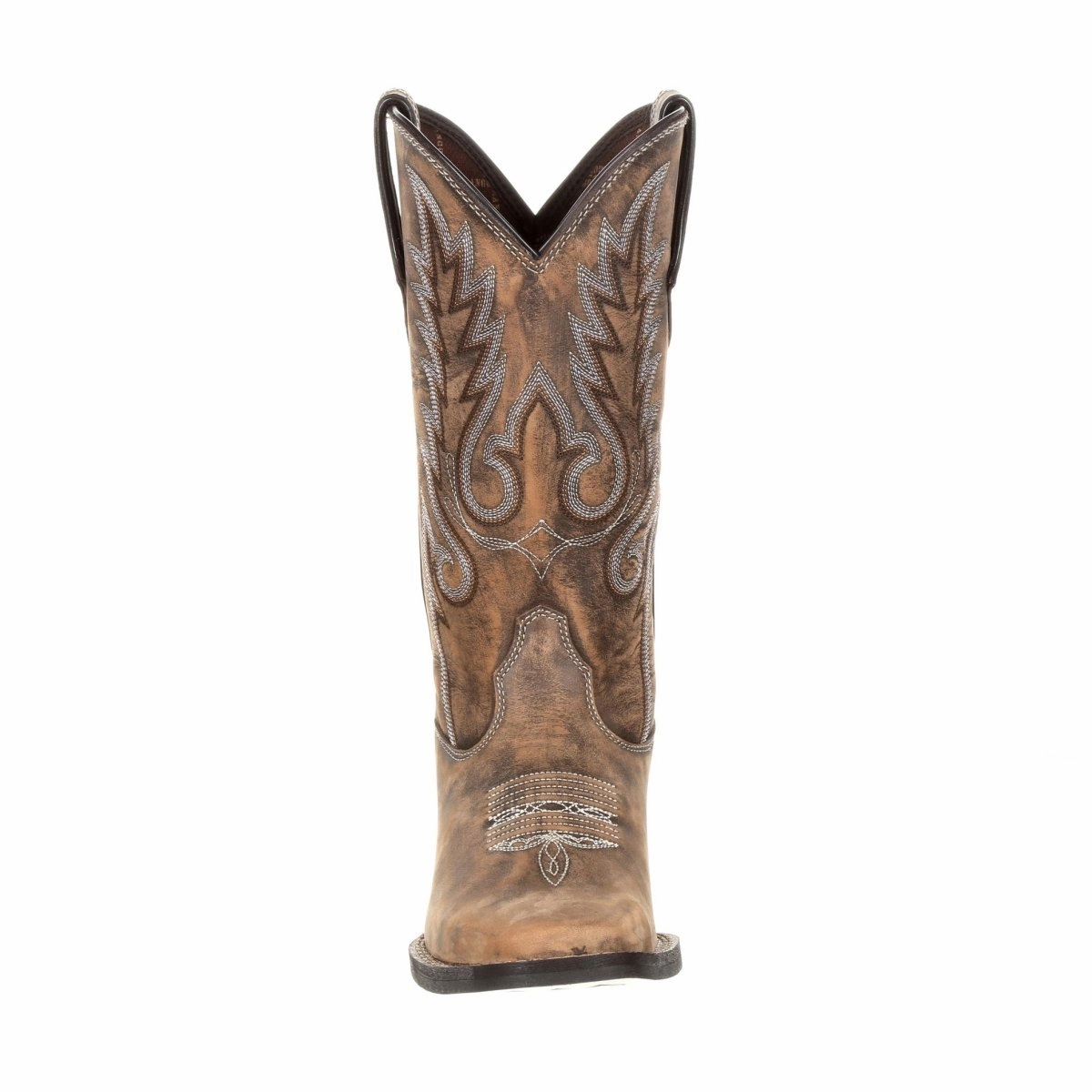 Durango Dream Catcher Women's Boots Drd0327 In Distressed Brown And Tan Rough Ground Wool blend