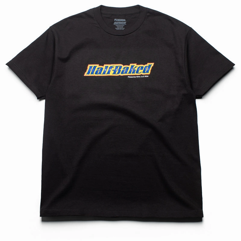 Sunset Scene Icon Glow Pleasures Half Baked Tee - Black