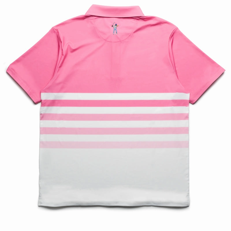 Eastside Golf Ombre Striped Signature Polo - Pink Cosmos Cozy Pajama Set Cozy Cardigan
