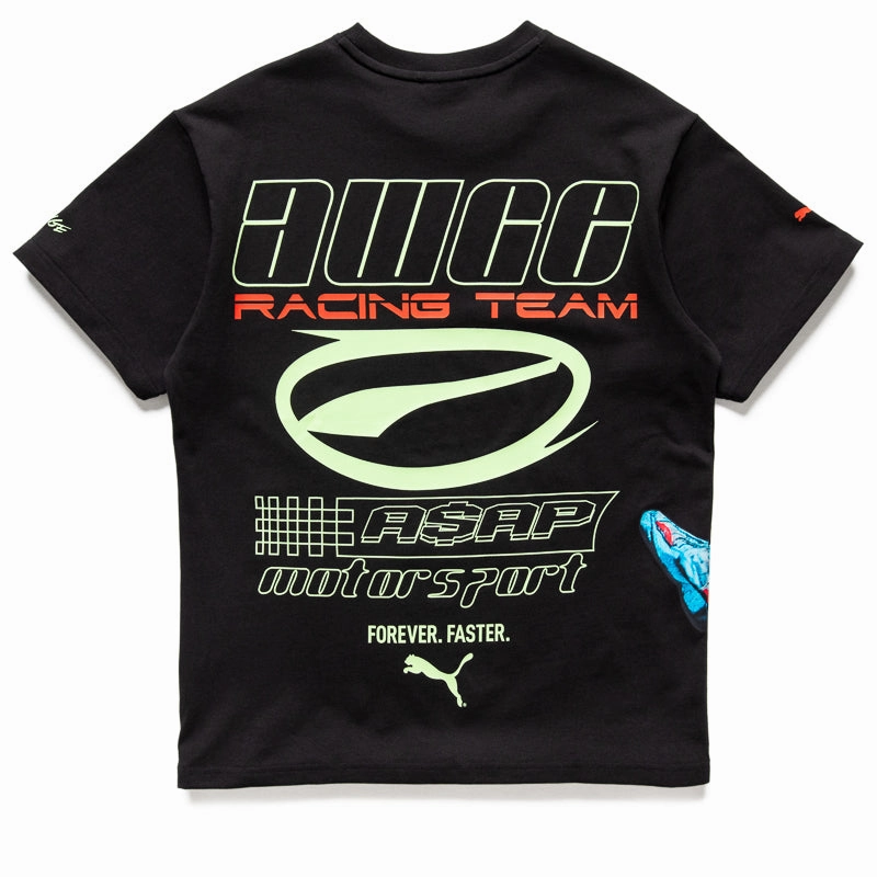 HypoallergenicYarn Meeting Ready A$AP Rocky x Puma Flacko Drive Tee - Black