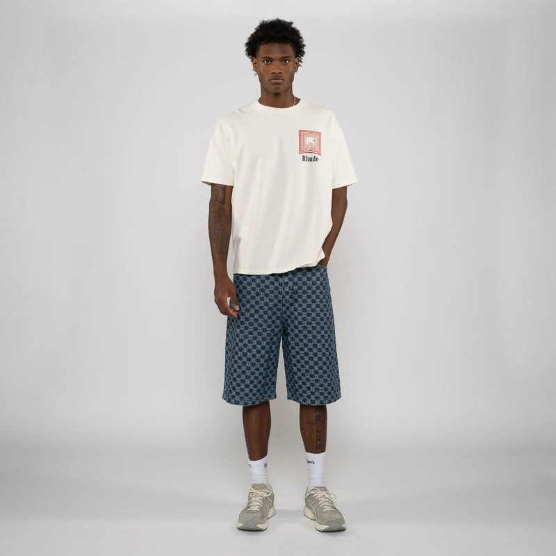 Adjustable Straps Urban Pulse Ksubi Maxx Klassik Denim Short - Indigo