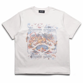 Cool Glow Homme Femme Carnival Tee - White