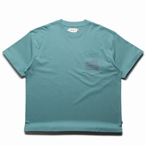 Honor The Gift 88 Block Tee - Green Pure Cotton