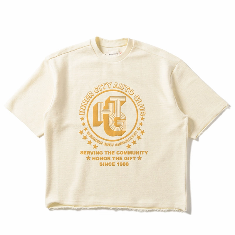 Honor The Gift Association Herringbone Tee - White Ocean Glow