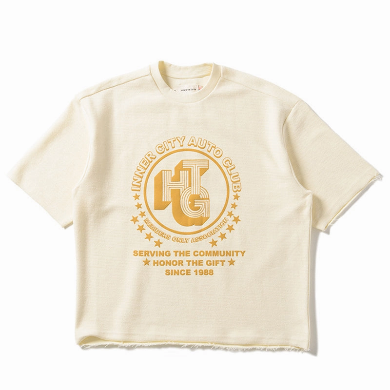 Honor The Gift Association Herringbone Tee - White Tencel Blend Fabric Breezy Comfort