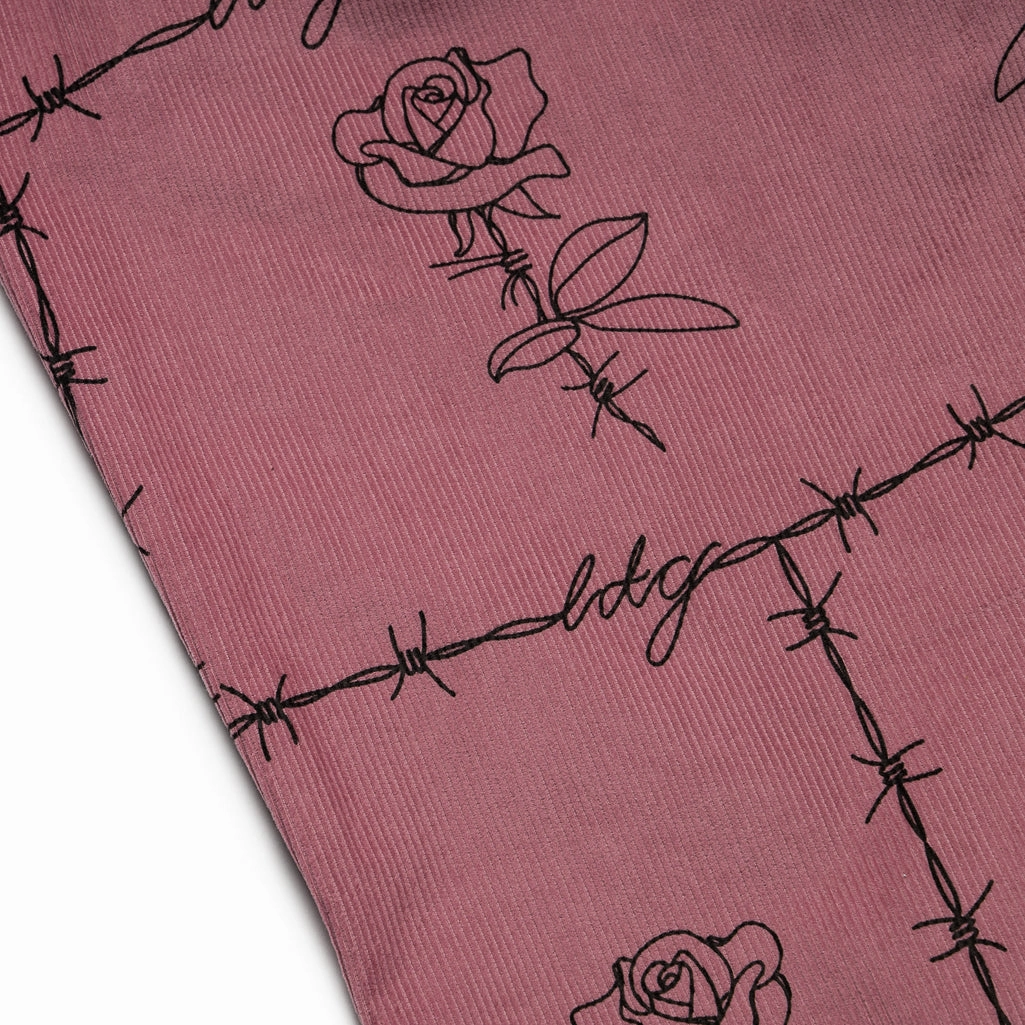 Soft Core Honor The Gift Crease Pant - Mauve