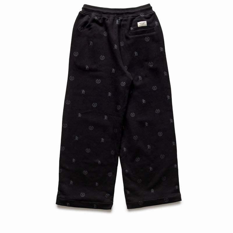 Honor The Gift Crest Sweatpants - Black StaticFree Lining