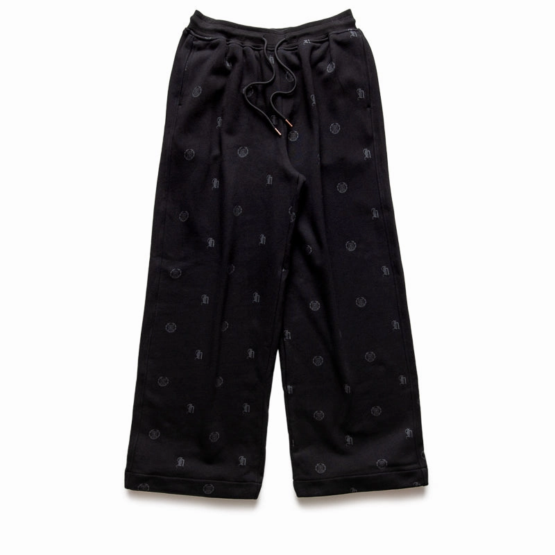 Honor The Gift Crest Sweatpants - Black Day Glow