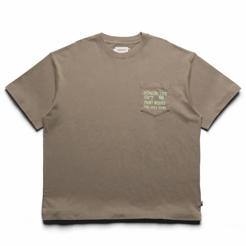 Honor The Gift Paint Works Tee - Taupe Flex Fit AntiBacterialTextile